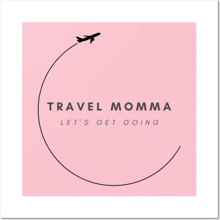 Travel Momma corner logo Posters and Art